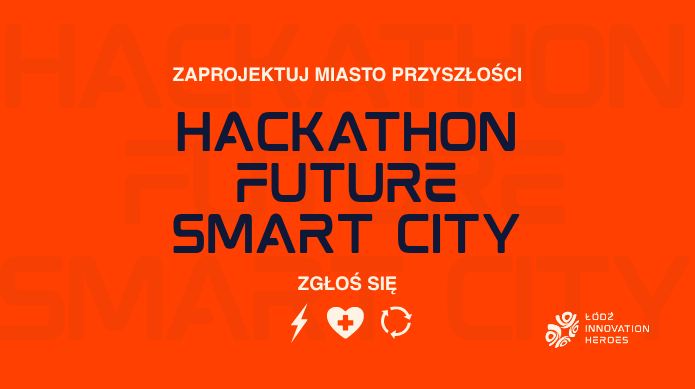 grafika ilustracyjna hackathonu future smart city