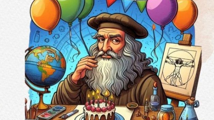 grafika 10 urodzin centrum nauki leonardo da vinci