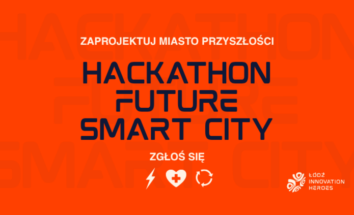 grafika ilustracyjna hackathonu future smart city